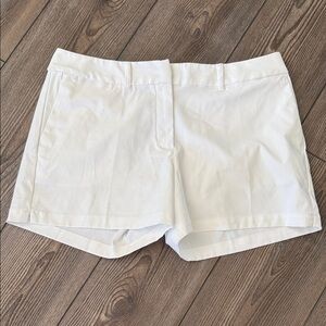 Classic Nike dri-fit golf Women's White Shorts
